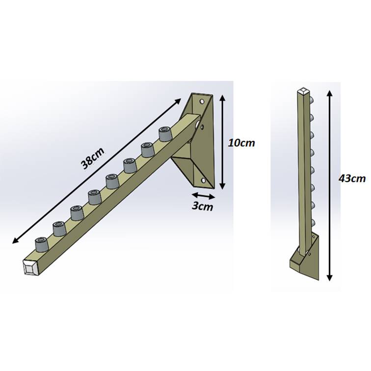 Varal Cabideiro Preto