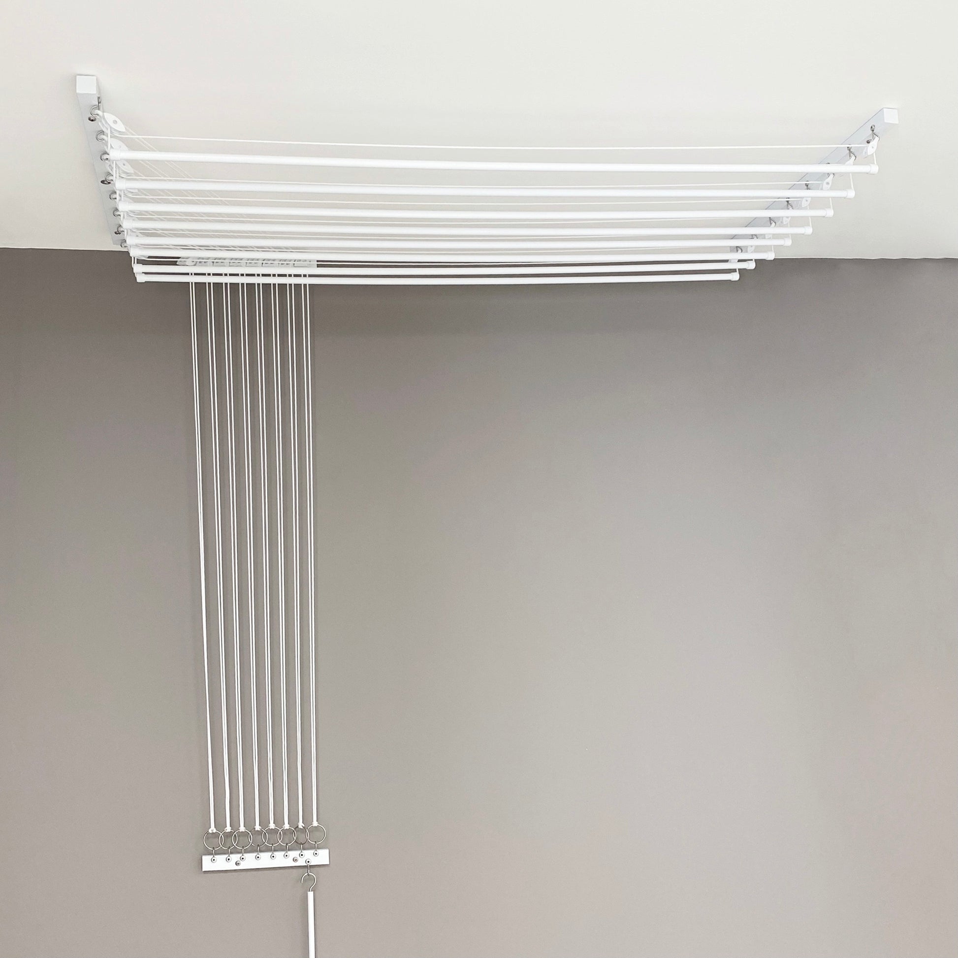 Varal Individual de Teto com Jogo de Roldanas