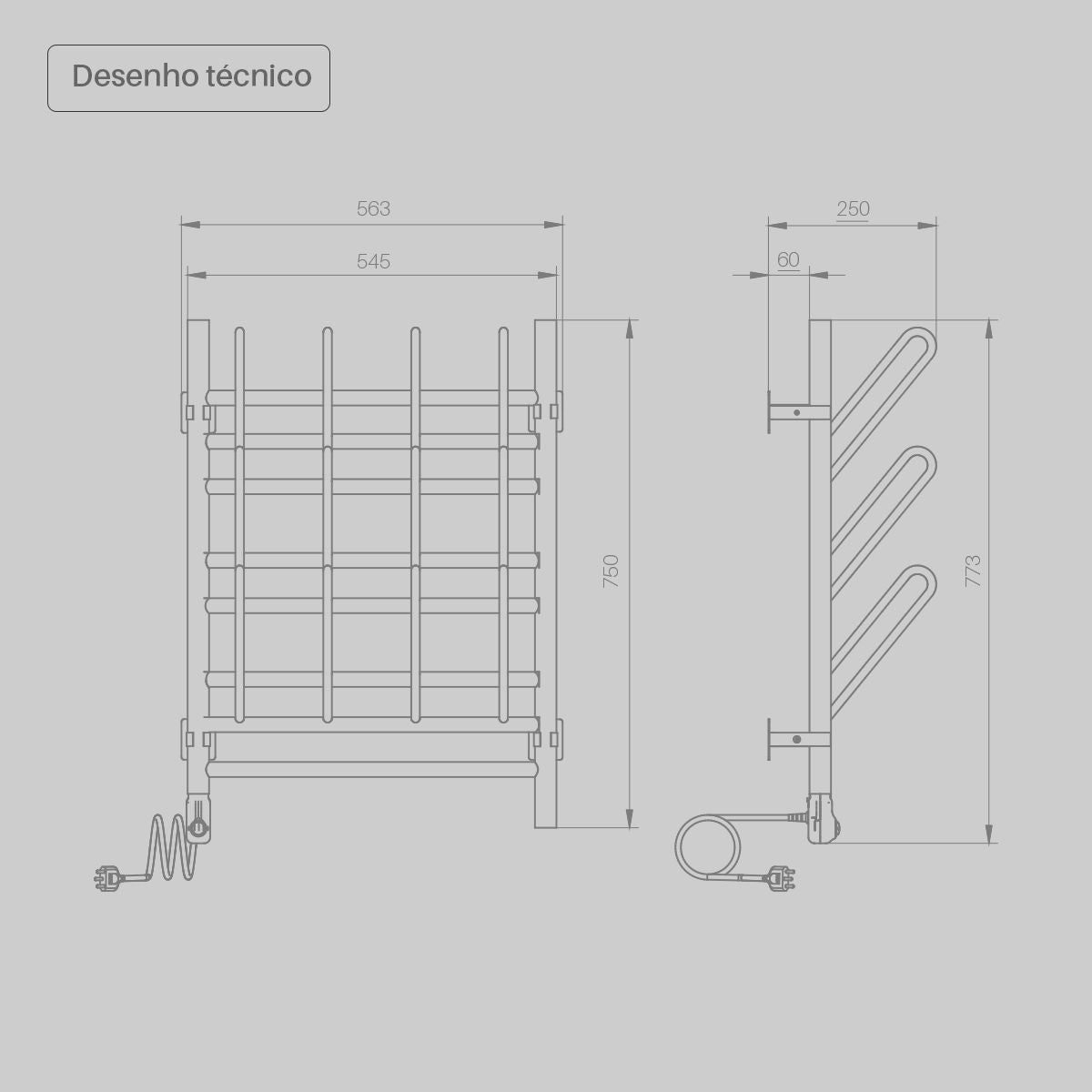 Secador Elétrico de Calçados 6 Pares Preto