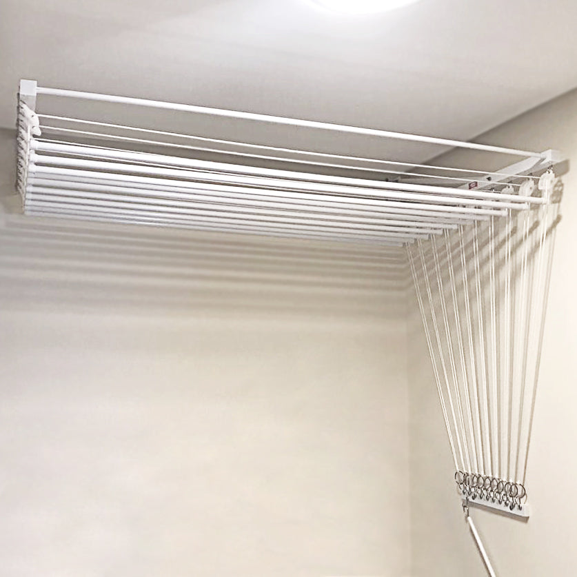 Varal Individual de Parede 6 varetas 92x49cm